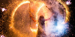 Pour toute manifestation, les spectacles de feu et de pyrotechnie sont toujours très appréciés.