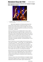 De très bons avis sur les spectacles de cette troupe.