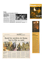 Anciens articles de presse de la compagnie l'Arche-en-Sel