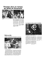 Anciens articles de presse de la compagnie l'Arche-en-Sel