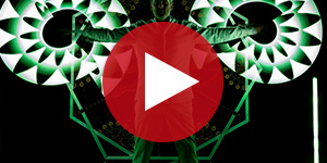 Jonglerie LED-PIXEL. Poésie de lumière, d’illusions et de magie sur un rythme électro.